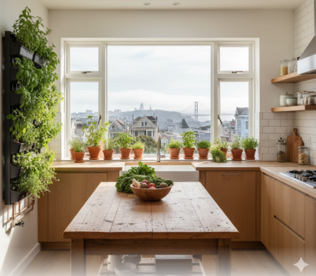 Biophilic Kitchen Design