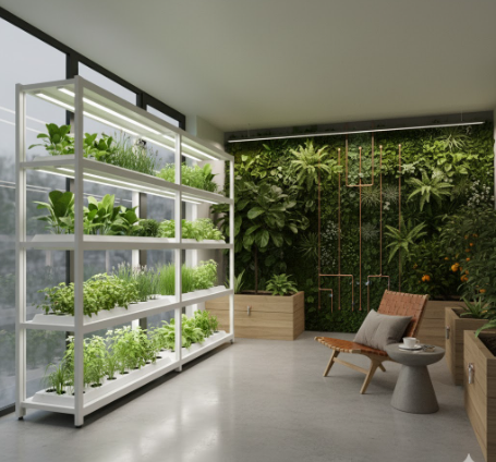 Contemporary Urban Indoor Garden