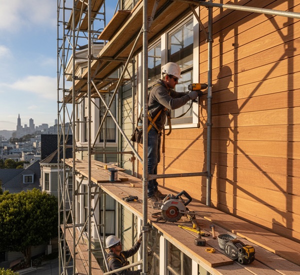 Engineered Wood Siding in San Francisco