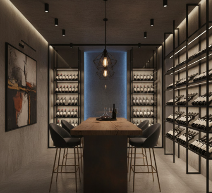 Modern Wine Cellar