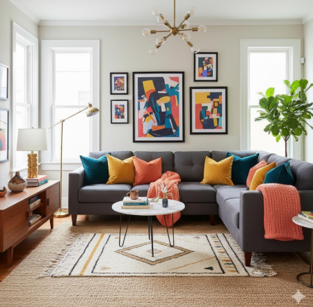 Pop of Color Accents 