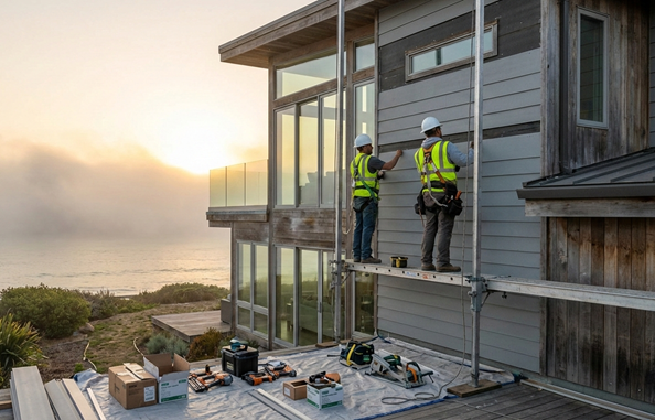 Siding Repair Services in Sunset