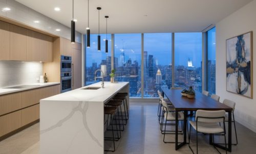 Open-Concept Kitchen & Dining Space