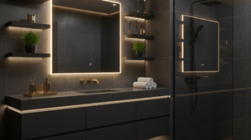 Open Shelving Elegance