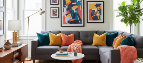 Pop of Color Accents 